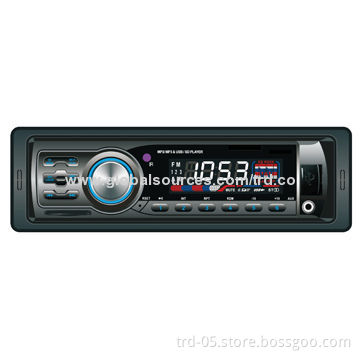 Radio automotive player, support FM/AM radio, USB/SD/MMC card
